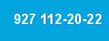 927 112-20-22